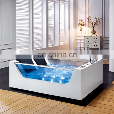 Proway Bathtub massage PR-8377 bowl shape acrylic bathtub, gel-coat sex bathtub black