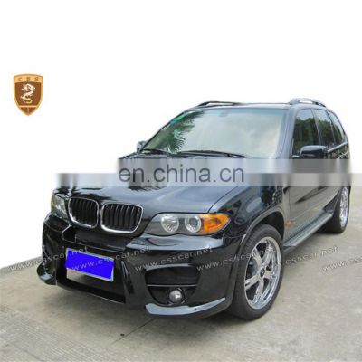 factory price old style big body kit suitable for bnw X5 E53 04-08 year's automobile car