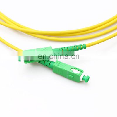 3.0mm SC UPC-SC APC Simplex Single mode 9/125 Optical Fiber Patch cord Fiber Jumper fiber SC patch cord