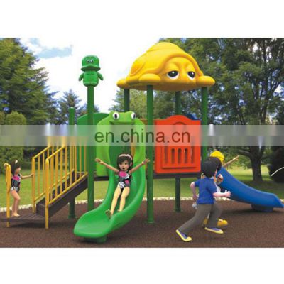 Steel mini china kids equipment outdoor with slide playground set