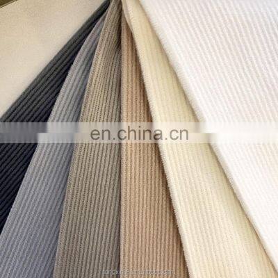 100% polyester High quality GUANGZHOU TONGXINJI corduroy fabric for shirt/dress/jacket