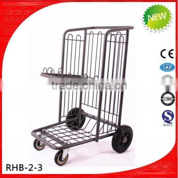 different style metal luggage cart