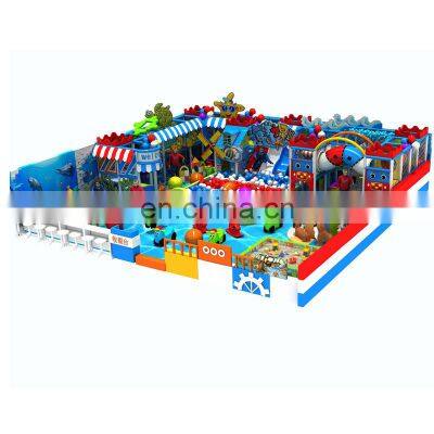 2023 Indoor playground Kids Soft play ground equipment child Interaction Park slide