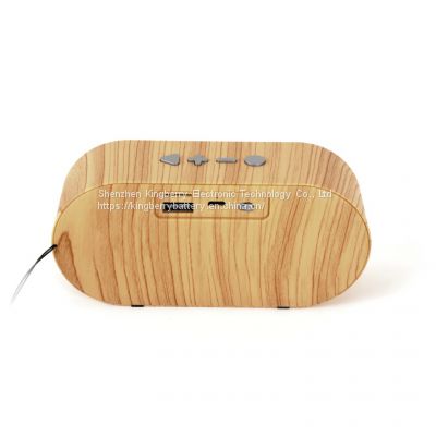F3 Wood grain Bluetooth speaker Retro mini card radio Creative gift speaker