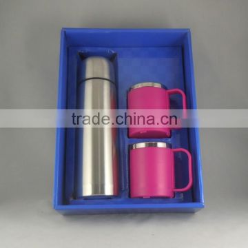 Mlife manufactured personalized stainless steel vacuum flask gift sets