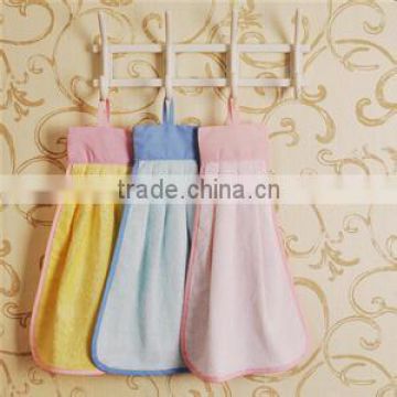 2014 China supply new design knitted customized microfiber hand towel