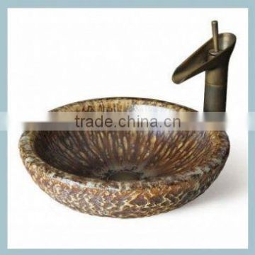 Combination Price Western hand painted ceramic toilet sink