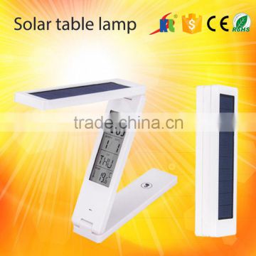 home design K811 solar power exide battery portable folding office table lamps