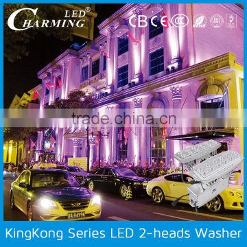 outdoor waterproof rgb led square washer wall