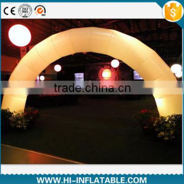 Portable inflatable lighting arch led light wedding arch cheap inflatable arch for sale