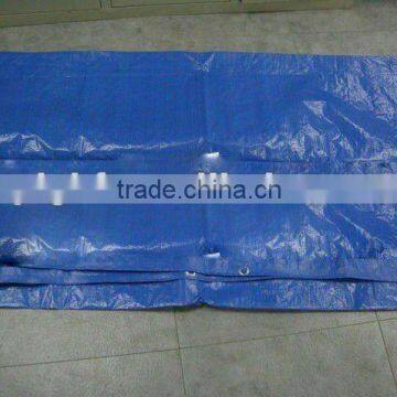 220gsm double blue HDPE High-Density polyethylene for truck cover