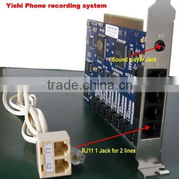 8ch digital voice audio recorder auto call recorder phone