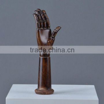 wooden female mannequin hand