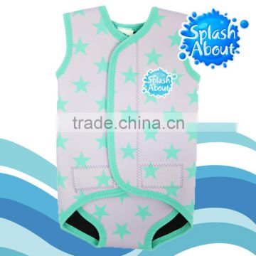 Hot Sale	swimwear distributor number one 2.5mm Multicolor Nylon Elastane Infant taiwan Splash About Swim Suits