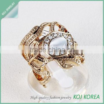 KR-678 antic style white ring accessories for woman