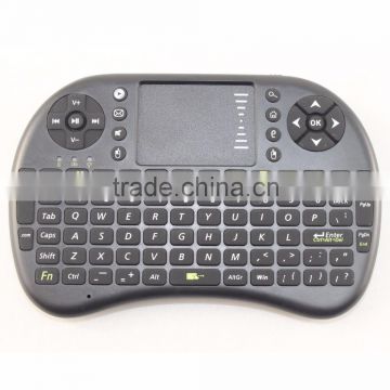 2.4G Wireless Mini Keyboard with Built-in Touchpad air mouse remote control for Android