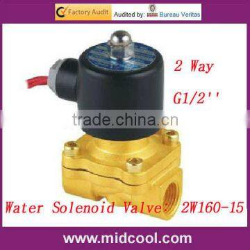 2W160-15 2 inch Water Solenoid Valve Brass 2 Way