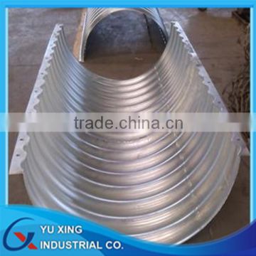 corrugated galvanized culvert steel pipe