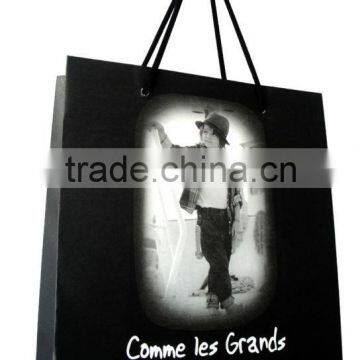 Custom paper shopping bag