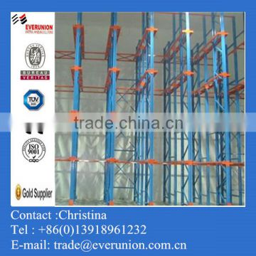 2014 Hot Sale ISO Warehouse Shelves with drive-in pallet shelf