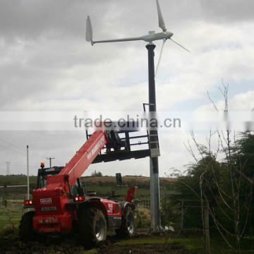 Horizontal 3kw wind turbine for House Use