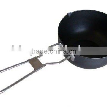 cookware with handle