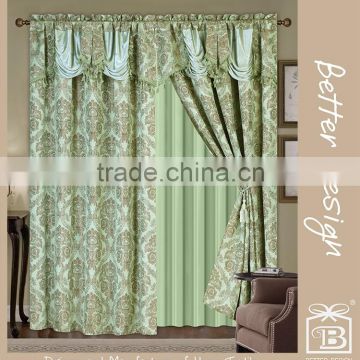 Blackout Fabric Window Curtain Style For Dubai Made In China