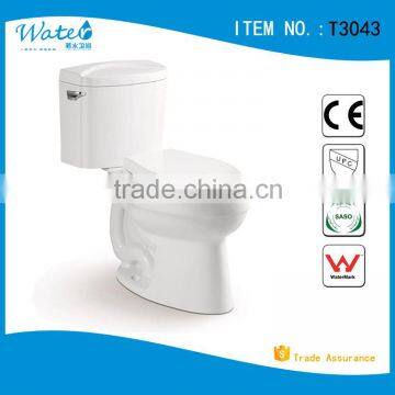 T3043 Ceramic sanitary ware asian standard siphonic toilet