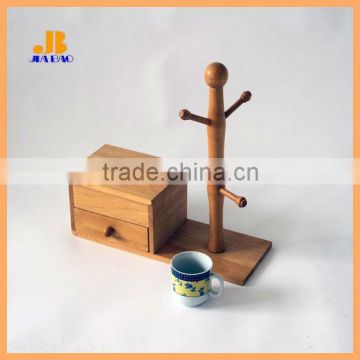 handicraft wooden cup rack