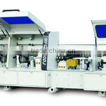 Stright line edge banding machine MFQZ360DJ for solid board banding and buffing