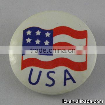 American national flag pin badge, low price badge lapel pins maker