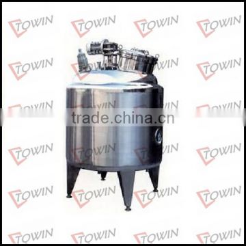 High quality 100-20000L heated jacket mixing tank