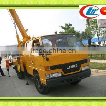 JMC 4x2 high lifting platform truck,platform operation truck
