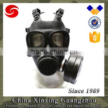 Speaker drinking Front side canister Natural Rubber Police anti riot gas mask
