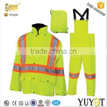hi visibility fluorescent flame resistant work wear uniform