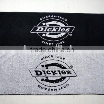 100 cotton jacquard gym towel
