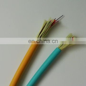 4 6 8 12 24 36 48 Core Single Mode Multimode OM3 Bundle Indoor Fiber Optic Cable Per Meter Price