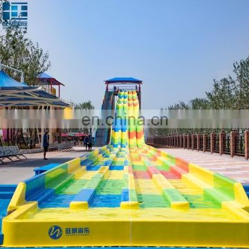 FRP Material Multi Water Play Slide For 6 Person With Good Rate
