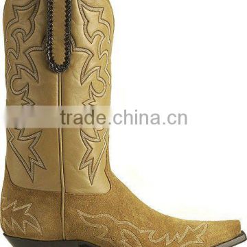 leather western boots