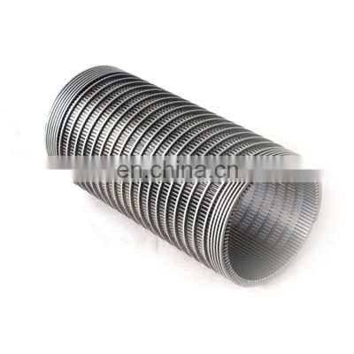 50 micron Stainless Steel 316 Wedge Wire Filter Slotted Tube