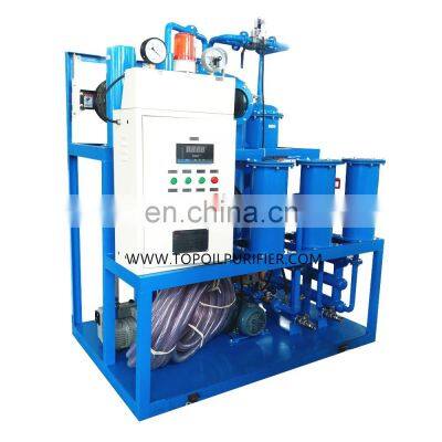 CE Certificate TYA Series PLC Control Used  Lubricant Oil Vacuum Oil Regeneration Purifier