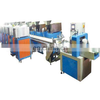 DZB-460 Fully Antomatic12 Colors Automatic Pouch Plasticine Clay Modeling Horizontal Wrapping Machine