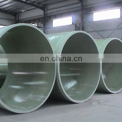 Large diameter high pressure glass fiber reinforced frp mortar pipes