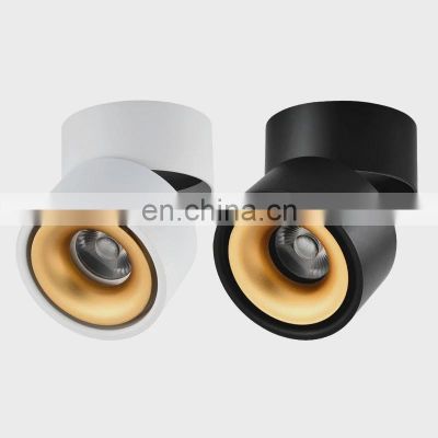 Surface Mounted Ceiling Downlight 7W 10W 12W 15W Foldable Dimmable Background Spot Light