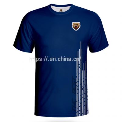 OEM Customized 100% Polyester Classic T-shirt for Design.