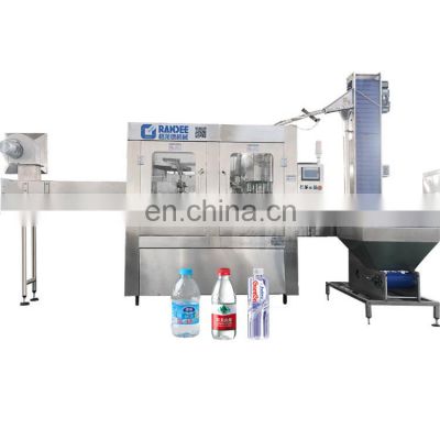 Automatic PET water bottle filling capping packing machine production line bottling plant
