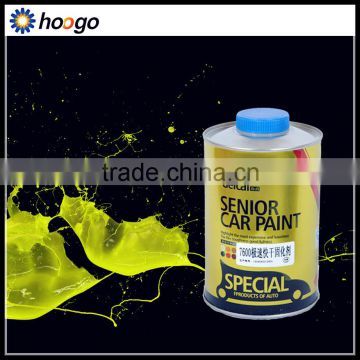 2K high quality 10 minute drying clear coat for car
