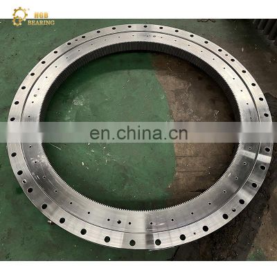 470DBS161Y fine grinding precision craft slewing ring bearing fast delivery internal gear external gear swing circle