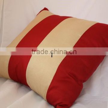 100% cotton 50*50cm cushion cover manufacturer side zipper 3# nylon