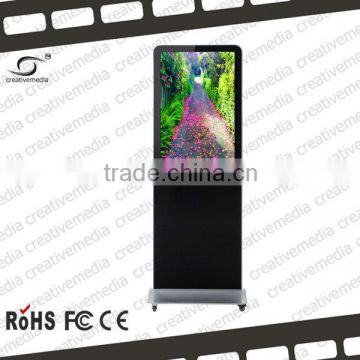 55" floor stand touch screen advertising player